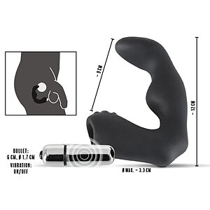 Stimulator Prostată Rebel Negru