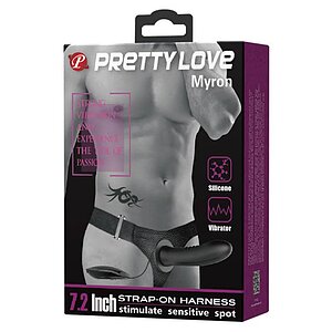Strap On Bărbați Myron Pretty Love Negru