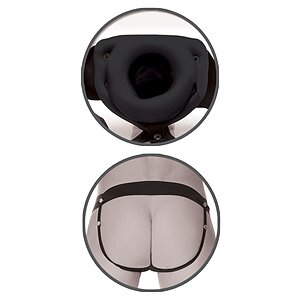 Strap-On Hollow Negru