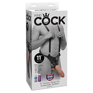 Strap On Pipedream Hollow 11 Inch