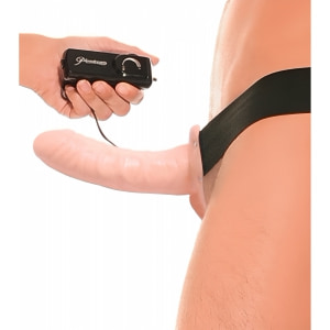 Vibrating Hollow Strap On For Him Or Her Vibrating Hollow Strap On For Him Or Her pe Domnisoare.ro