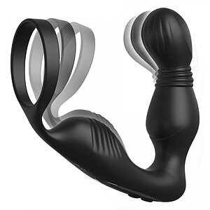 Pro P Spot 10 Moduri Reîncărcabil Stimulator Perineu Negru pe Domnisoare.ro