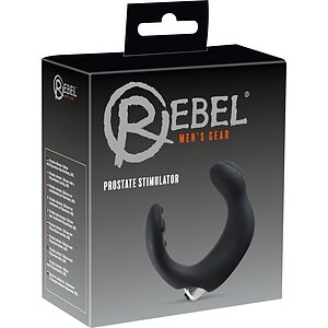 Rebel Prostate Stimulator Negru Silicon