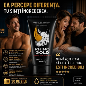 Rhino Gold Gel Mărire Penis 50ml