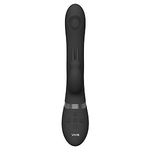 Rini Pulse Wave And Vibrating Dubla Actiune Negru
