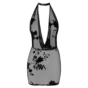 Rochie Erotică Noir Handmade Negru S
