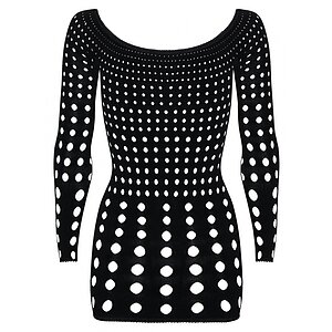 Rochie Obsessive Rocker Negru S-L