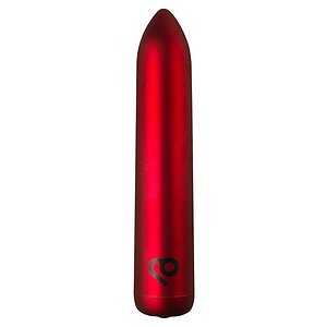 Rocks Off Mini Vibrator — 16 Moduri, Reîncărcabil Roșu pe Domnisoare.ro