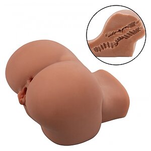Roller Babe: Masturbator Dual TPE, Ton Caramel