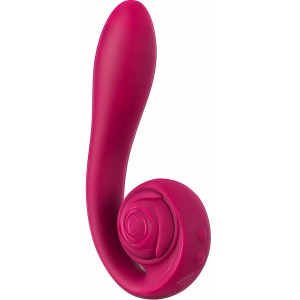 Rosenrot Vibrator Flexibil, 2 Motoare, 10 Moduri Roșu pe Domnisoare.ro