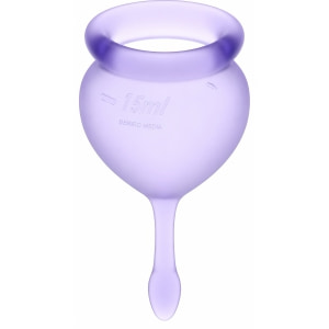 Satisfyer Feel Good Menstrual Cup Set Lila Satisfyer Feel Good Menstrual Cup Set Lila pe Domnisoare.ro