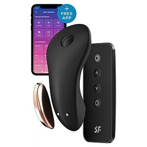 Satisfyer Little Panty Secret Negru Satisfyer Little Panty Secret Negru pe Domnisoare.ro