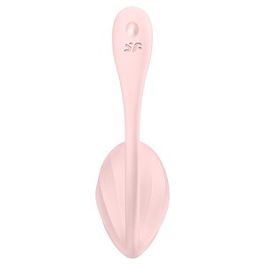 Satisfyer Ribbed Petal Rose 12 Moduri Flexibil IPX7 Roz