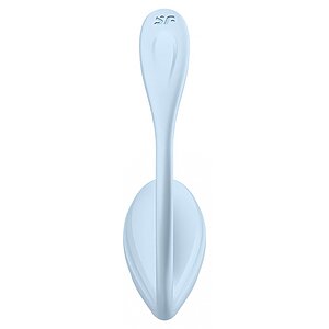 Satisfyer Smooth Petal Connect Vibrator Purtabil 12 Moduri Albastru