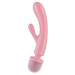 Satisfyer Triple Lover Roz Satisfyer Triple Lover Roz pe Domnisoare.ro