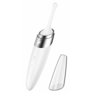Satisfyer Twirling Delight White – Reîncărcabil, Discret Alb Satisfyer Twirling Delight White – Reîncărcabil, Discret Alb pe Domnisoare.ro