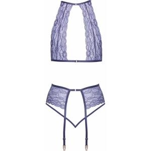 Set din Dantelă Kissable Gianna Mov L-XL