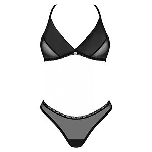 Set 2 Piese Obsessive Latinesa Negru XS-S