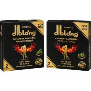 Set 2 x Capsule Premium Diblong 2buc Set 2 x Capsule Premium Diblong 2buc pe Domnisoare.ro