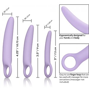 Set 3 Dilatatoare Vaginale Alena Mov