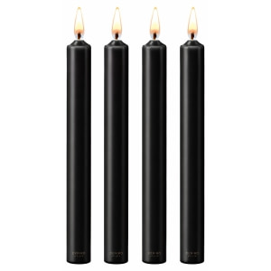 Set 4 Lumânări Negru Set 4 Lumânări Negru pe Domnisoare.ro