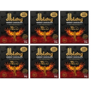 Set 6 x Ciocolată Afrodisiacă Pentru Bărbați Diblong 24g Set 6 x Ciocolată Afrodisiacă Pentru Bărbați Diblong 24g pe Domnisoare.ro