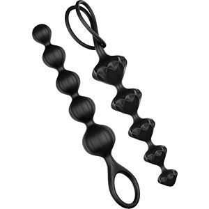 Set Bile Anale Satisfyer Beads Negru