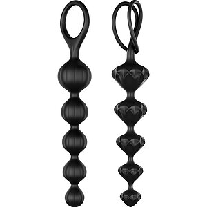 Set Bile Anale Satisfyer Beads Negru Set Bile Anale Satisfyer Beads Negru pe Domnisoare.ro