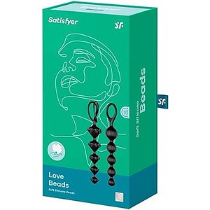 Set Bile Anale Satisfyer Beads Negru