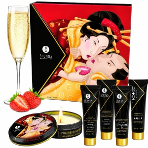Set Cadou Geisha Secrets Strawberry Set Cadou Geisha Secrets Strawberry pe Domnisoare.ro