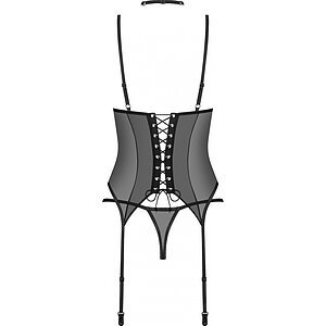 Set Corset Obsessive Donarella Negru M-L