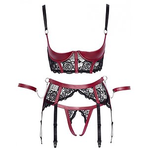 Set Cottelli Collection Annie Roșu L