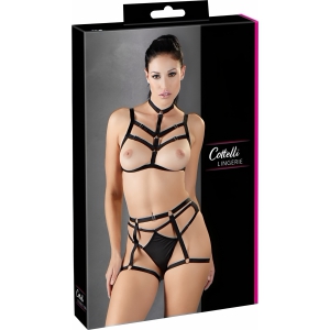 Set Cottelli Collection Irene Negru S-L
