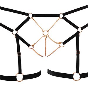 Set Cottelli Collection Jayleen Negru XL