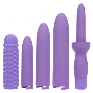 Set Dilatatoare Reîncărcabile 4 Mărimi + Manșon, 10 Moduri Mov Set Dilatatoare Reîncărcabile 4 Mărimi + Manșon, 10 Moduri Mov pe Domnisoare.ro