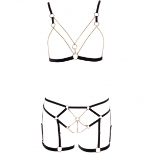 Set Cottelli Collection Jayleen Negru M