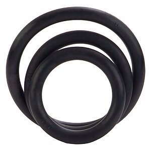 Set Inele Penis Rubber Negru Set Inele Penis Rubber Negru pe Domnisoare.ro