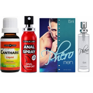 Set Intens: Plăcere Totală — Spray, Picături Și Parfum Set Intens: Plăcere Totală — Spray, Picături Și Parfum pe Domnisoare.ro