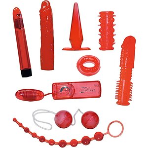 Set Jucării Erotice Red Roses Roșu Set Jucării Erotice Red Roses Roșu pe Domnisoare.ro