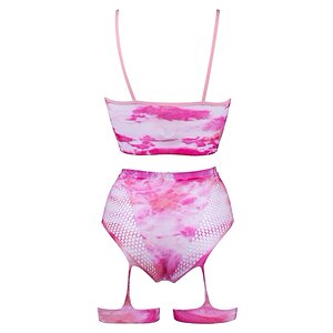 Set Le Desir Tie Dye Set Roz S-L