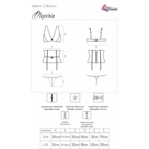 Set LivCo Mepiria Negru S-M
