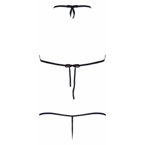 Set Camille cu Sutien Tip Halter pentru Femei L-XL