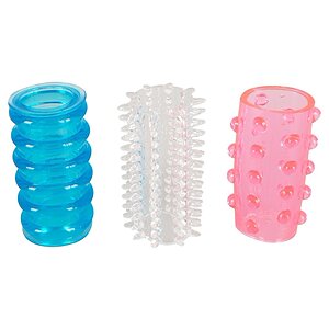 Set Manșoane Penis Tokio Silicon Transparent Set Manșoane Penis Tokio Silicon Transparent pe Domnisoare.ro