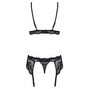 Set Obsessive 810-SEG Negru L-XL