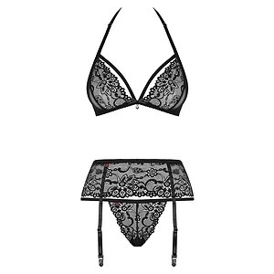 Set Obsessive 838-SEG Negru S-M