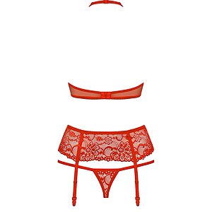 Set Obsessive 838-SEG Roșu S-M