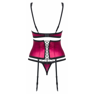 Set Obsessive 861-SEG Fuchsia S-M
