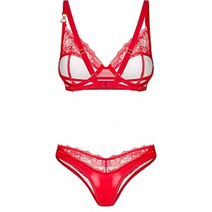 Set Obsessive Aliosa 2 Piese Roșu S-M