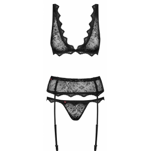 Set Obsessive Emperita Negru S-M