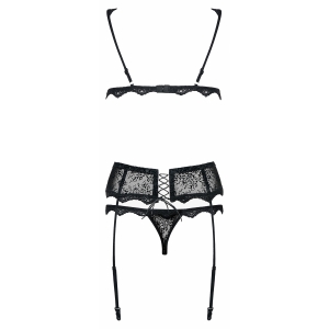 Set Obsessive Emperita Negru S-M
